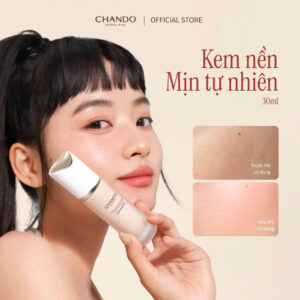 Kem Nền CHANDO Himalaya Mịn Tự Nhiên Lâu Trôi 30mL Hàng Chính Hãng