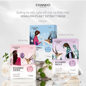 Mặt nạ Chando Thảo dược dưỡng ẩm trắng da